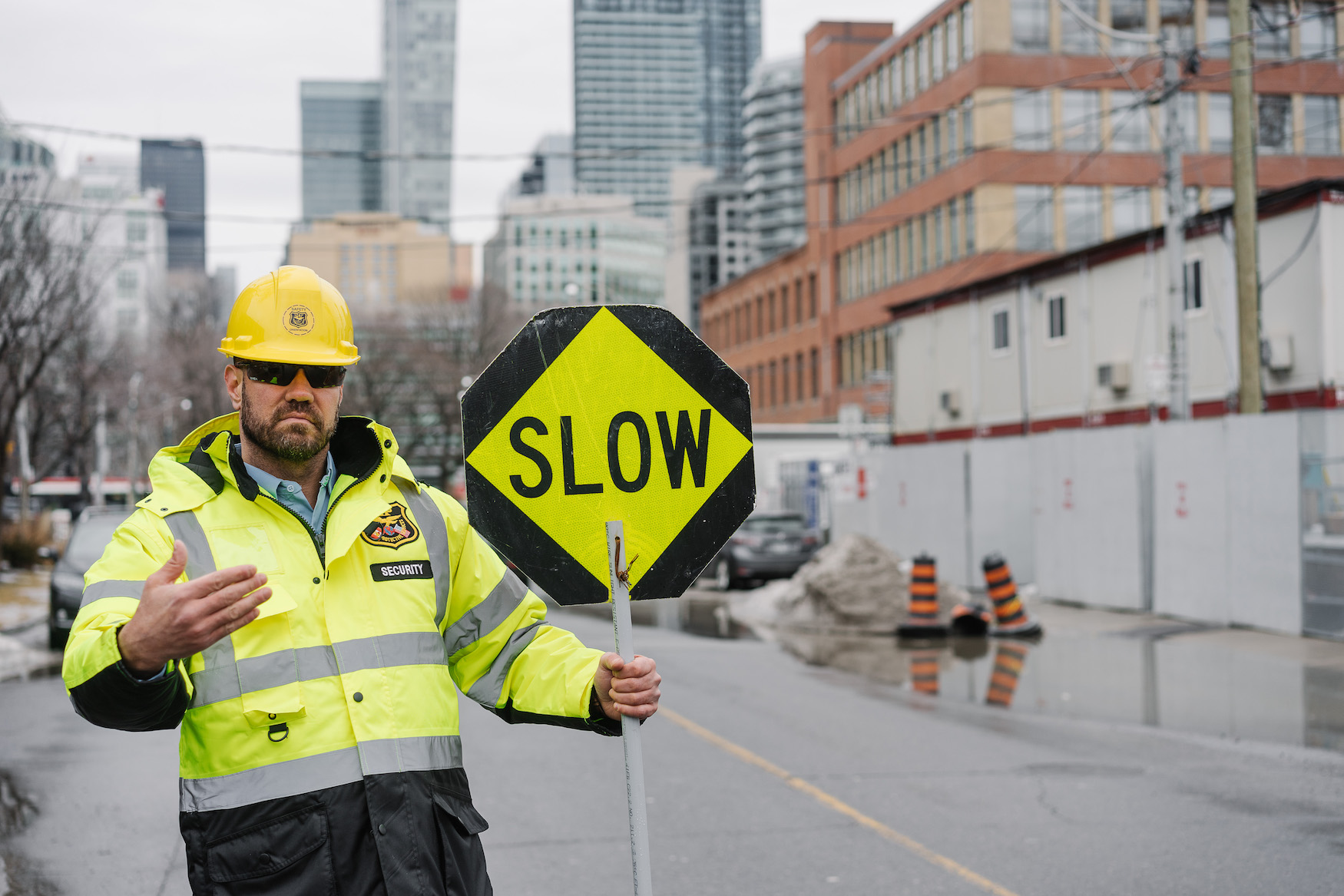 traffic control person toronto