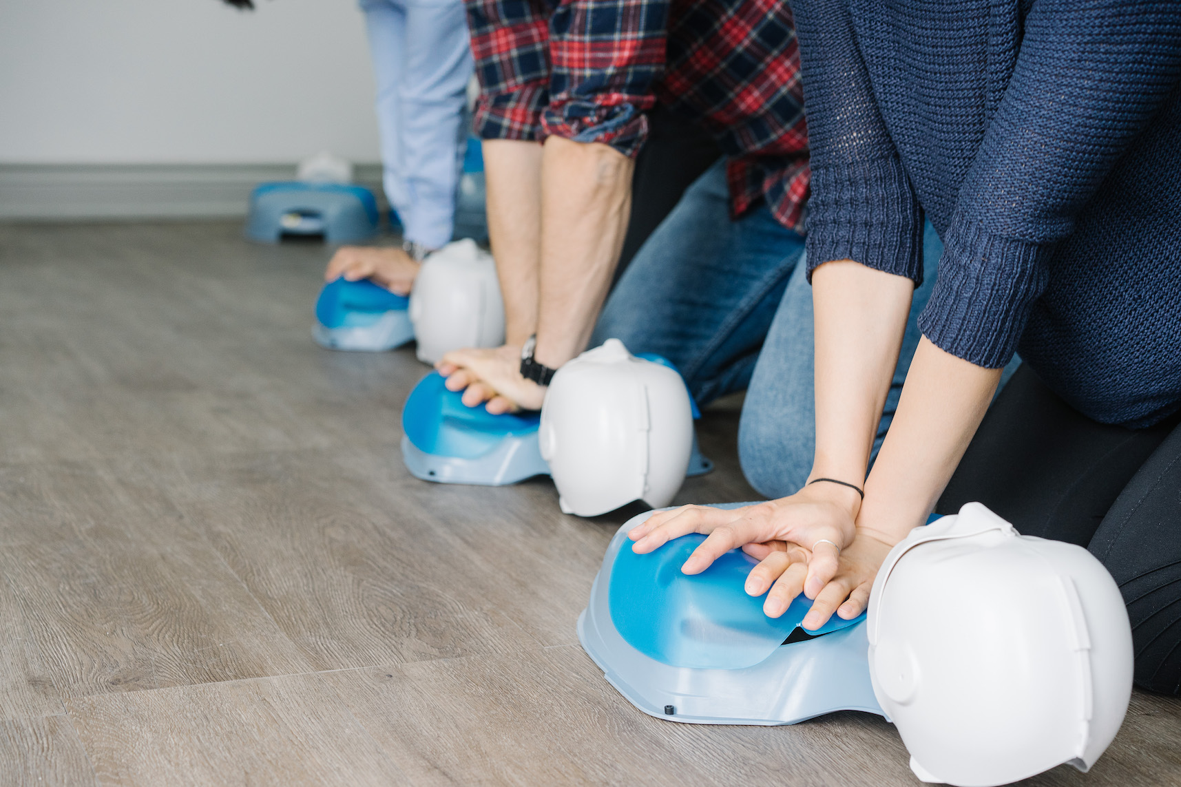 CPR tutorial demonstration