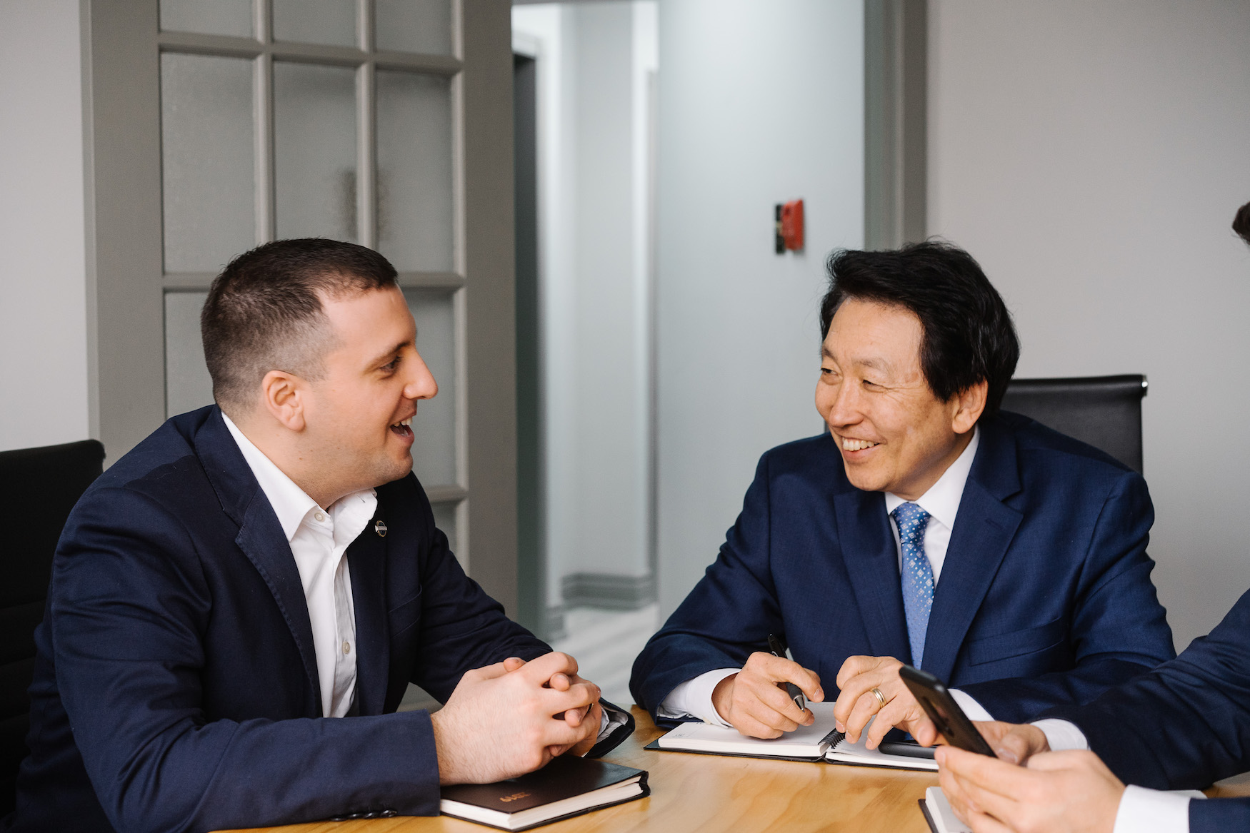 Meeting between MPS executives